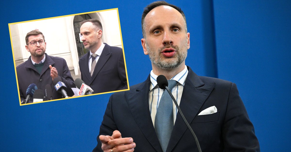 Spięcie z dziennikarzem TVP na konferencji PiS. "Przeszkadza nam pan" - Onet