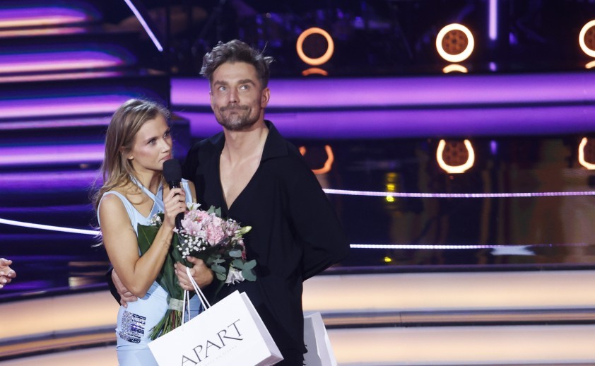 Agnieszka Kaczorowska i Marcin Rogacewicz