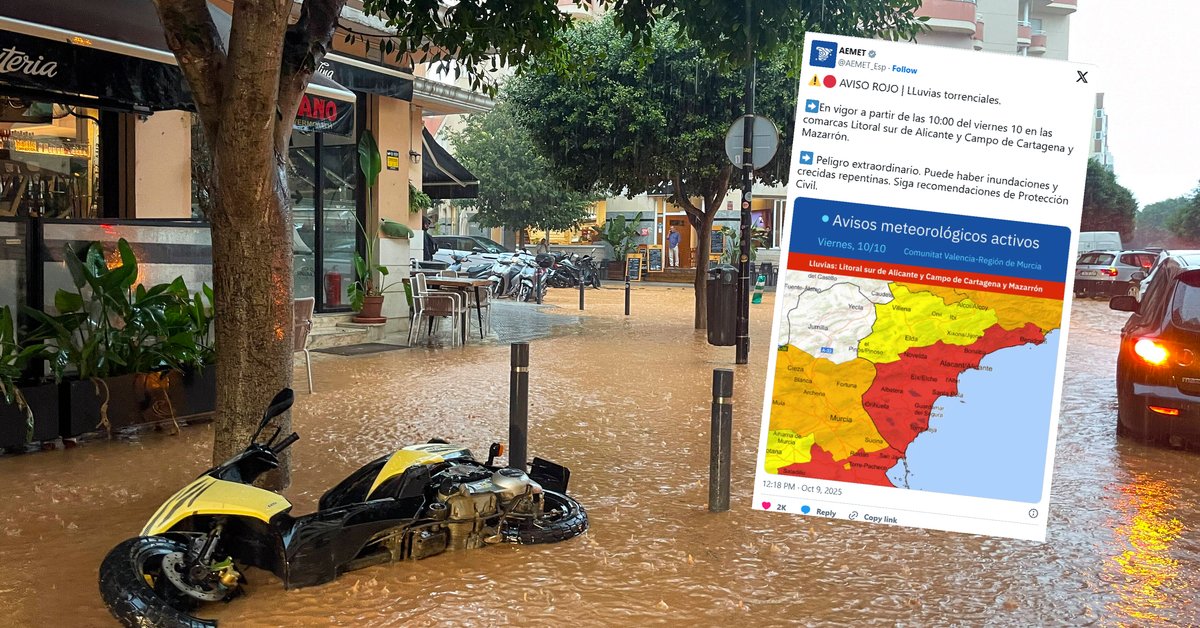 Burza Alice atakuje Hiszpanię. Meteorolodzy mówią o nadzwyczajnym zagrożeniu - Onet