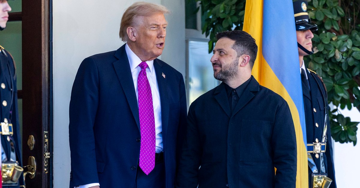Kulisy spotkania Donalda Trumpa z Wołodymyrem Zełenskim. "Putin chce tylko Donbasu" - Onet