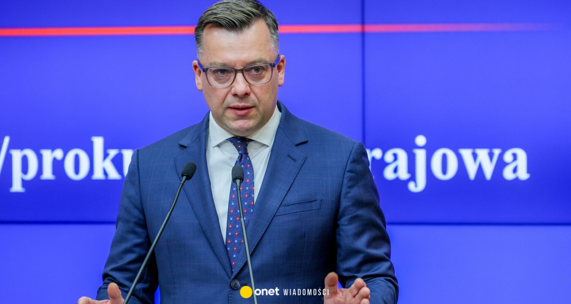 Prokuratura o akcie oskarżenia wobec Dariusza Mateckiego