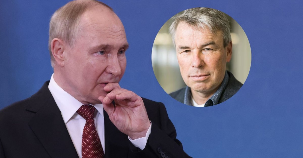 Władimir Putin i Ulrich Schmid, ekspert do spraw Rosji oraz profesor studiów wschodnioeuropejskich na Uniwersytecie w St. Gallen