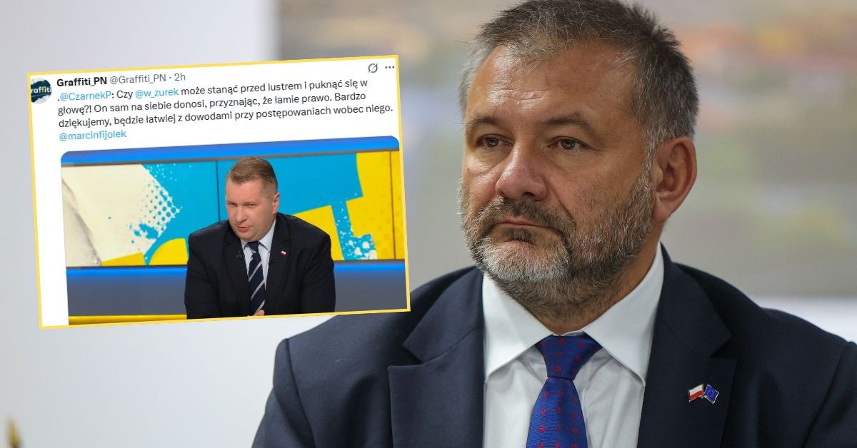 Przemysław Czarnek uderza w Waldemara Żurka. "Gada takie głupoty" [WIDEO]