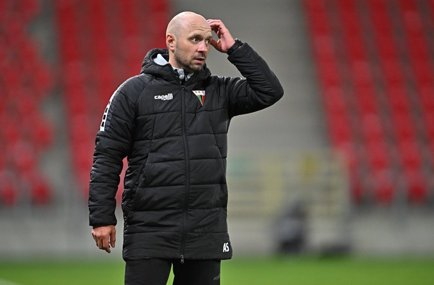 Trener GKS Tychy Artur Skowronek