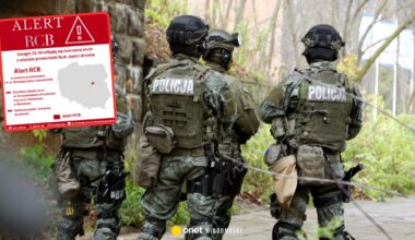 Nietypowy alert RCB wysłany do mieszkańców Warszawy i Pruszkowa. "Huk, dym i drony"