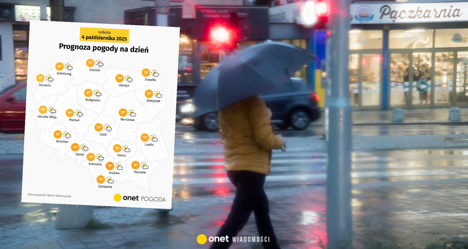 Zmiana pogody dotknie dziś Polskę. W część kraju uderzą groźne wichury