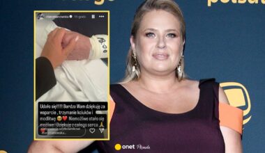 Elżbieta Romanowska odwiedziła ojca po operacji. Przekazała nowe informacje