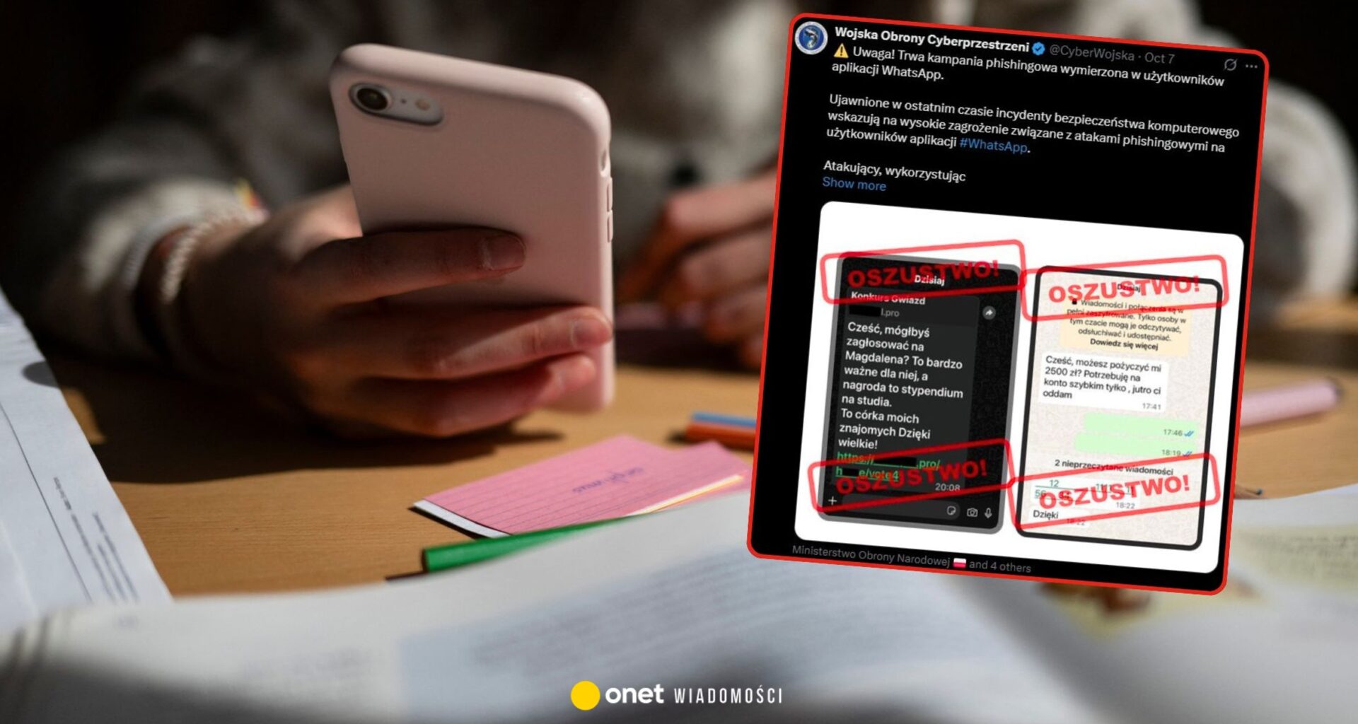 "Wysokie zagrożenie" Wojsko ostrzega użytkowników aplikacji WhatsApp