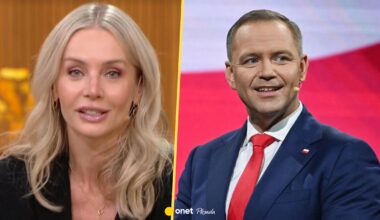 Agnieszka Woźniak-Starak po latach znów pojawiła się w TVP. Nagle zwróciła się do Karola Nawrockiego