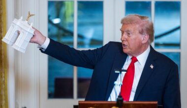 Donald Trump postawi gigantyczny łuk triumfalny na swoją cześć. "Będzie fantastyczny"