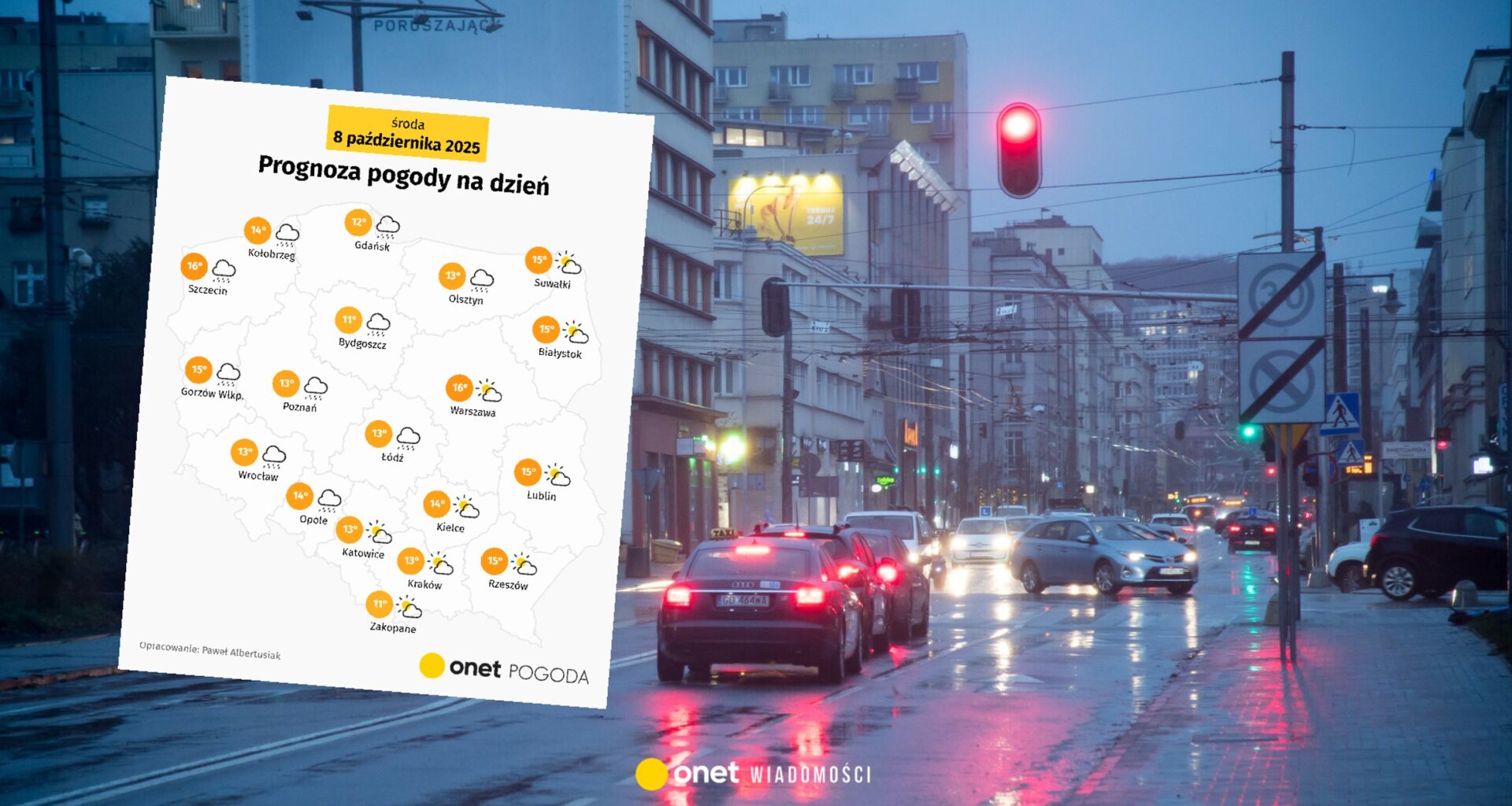Środa z pogodowymi zawirowaniami. Niż Egbert sprowadzi nie tylko deszcz