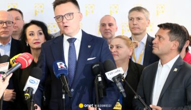 Rozłam w Polsce 2050? "Popędzą drapać w drzwi Tuska"