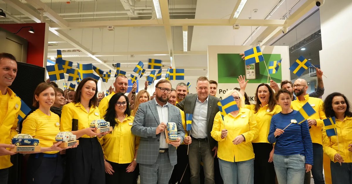 To pierwszy taki sklep IKEA w Polsce. "Pionierski format"