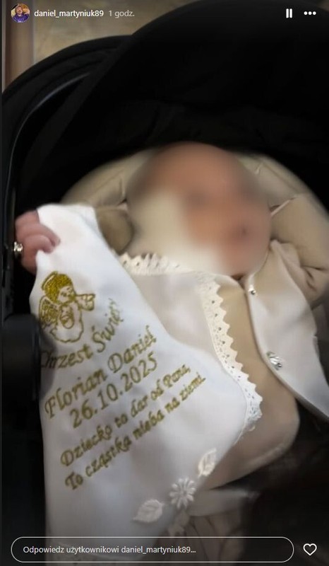 Daniel Martyniuk na Instastory