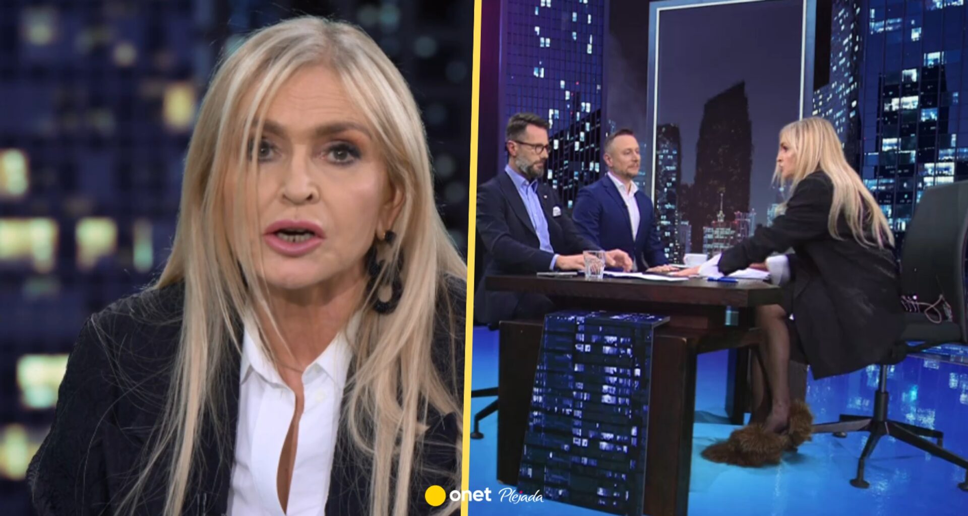Mocne zakończenie "Kropki nad i". Monika Olejnik czekała z tym do samego końca