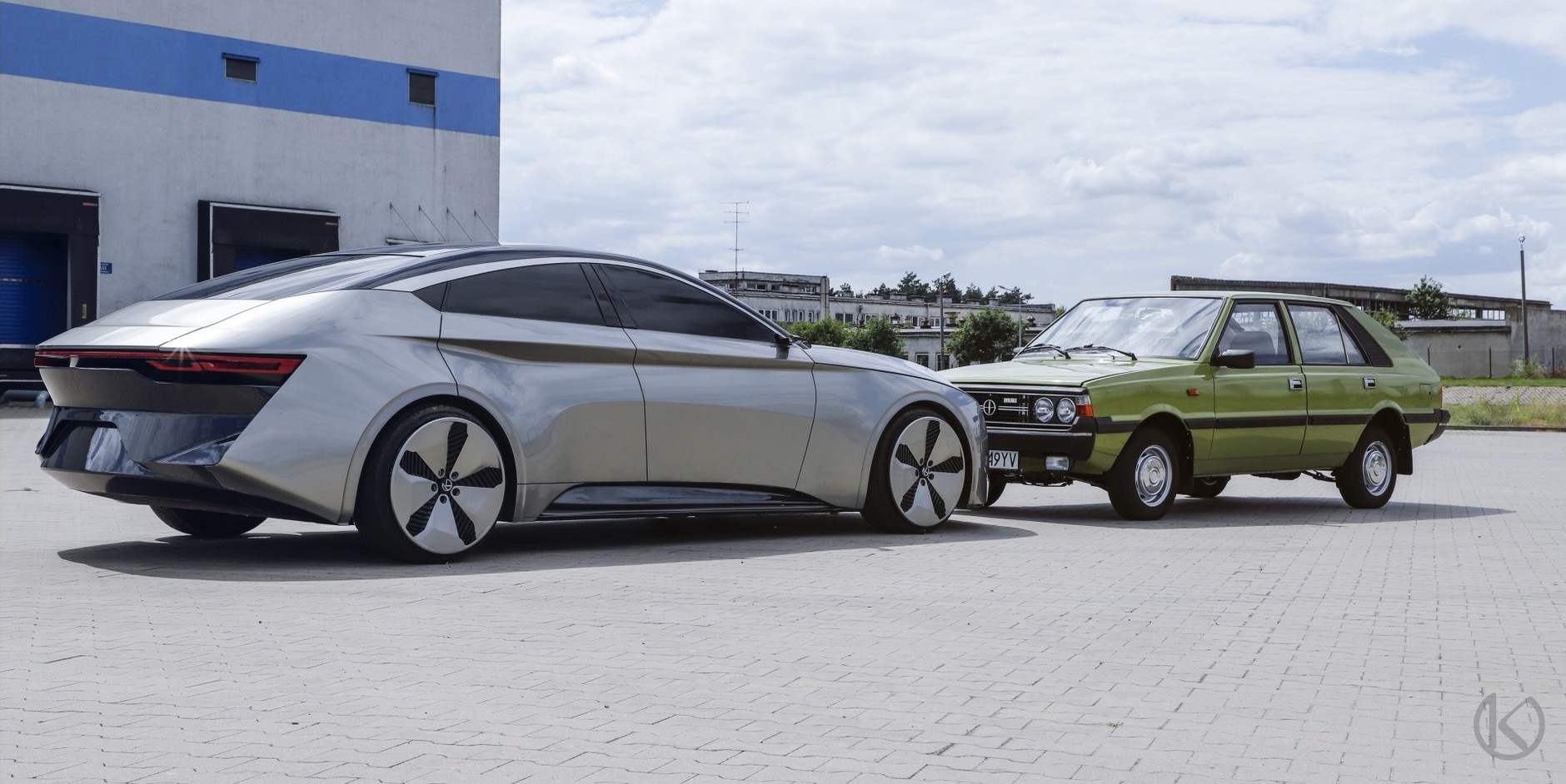 Pojazd koncepcyjny inspirowany Polonezem - dzieło FSO Syrena z Kutna