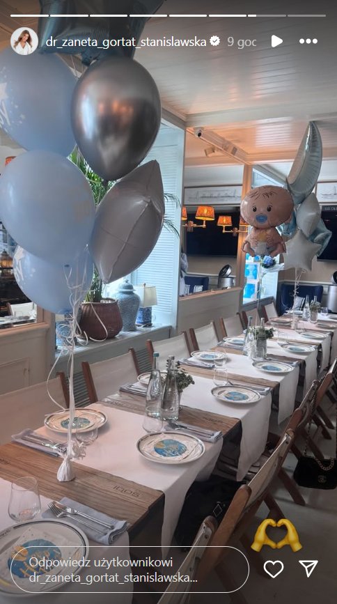 Baby shower Żanety Gortat-Stanisławskiej