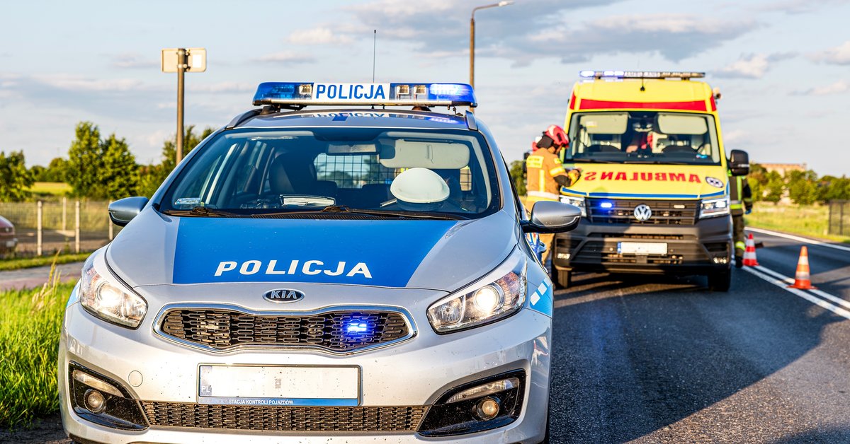 Tragiczny wypadek w Łódzkiem. Nie żyje motocyklista - Onet