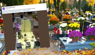 Smutny widok na cmentarzu w Sławnie. Rodzina zmarłych jest oburzona - Onet