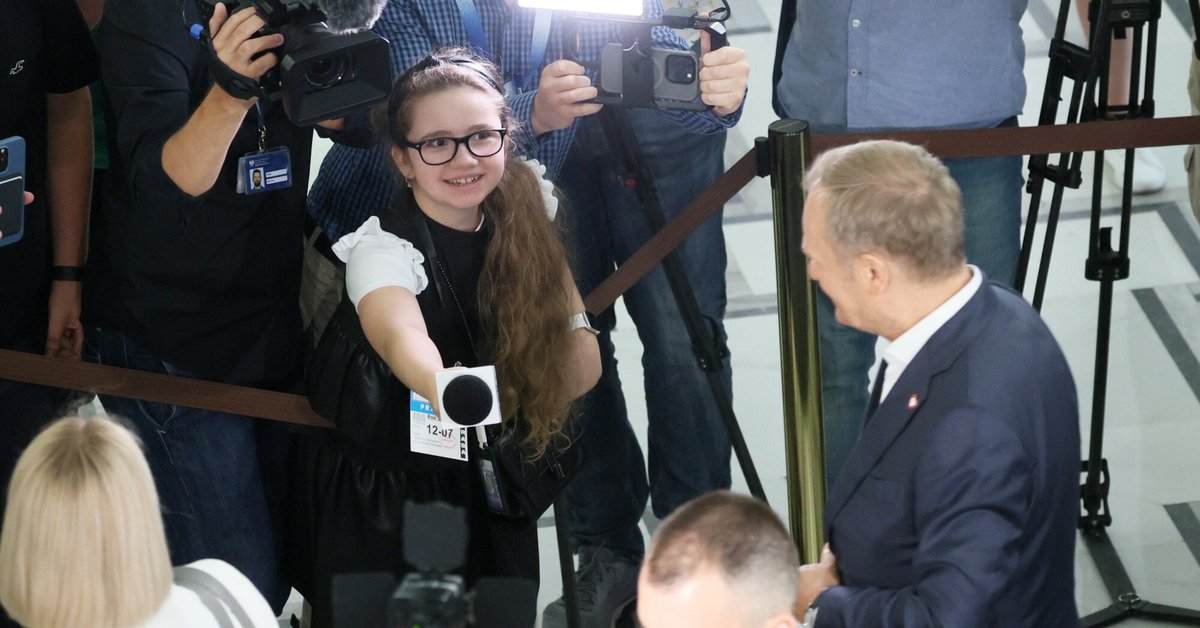 Nieletni dziennikarze nie wejdą do Sejmu. To efekt działalności 12-letniej Sary