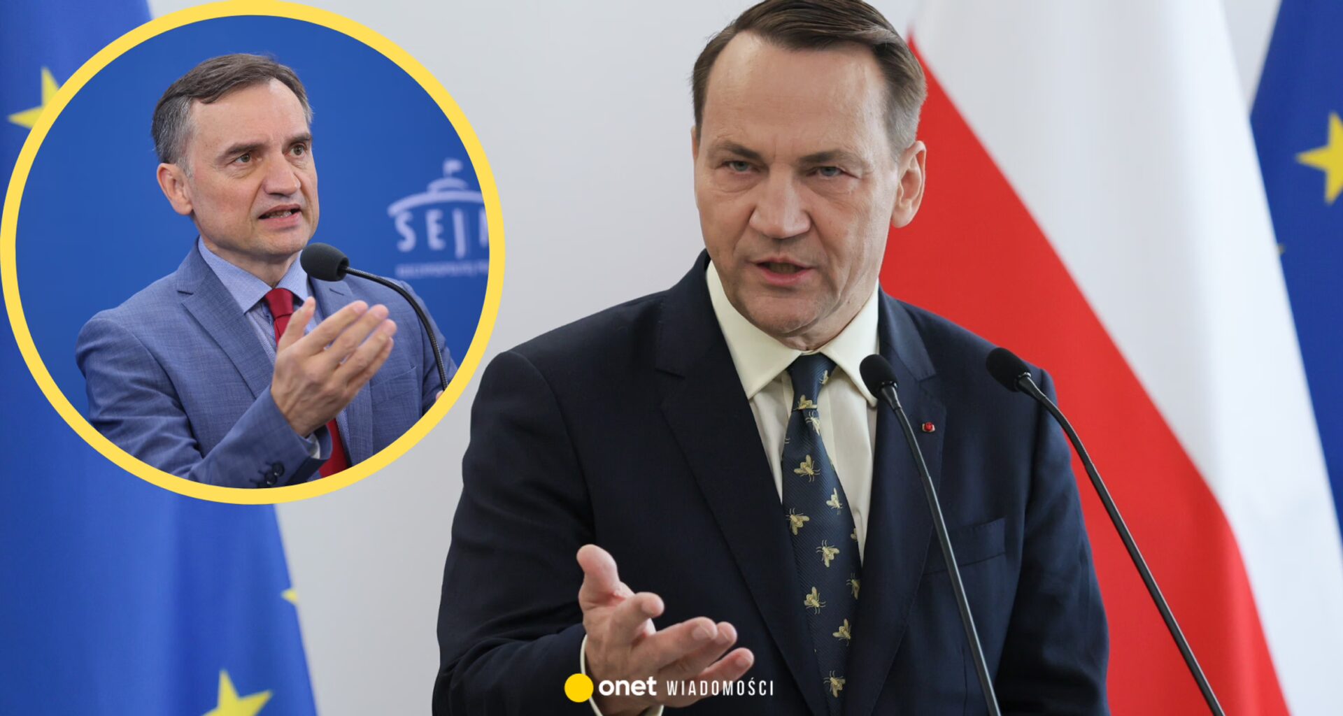 Sikorski ostro o wizycie Ziobry na Węgrzech. Zapowiada kroki