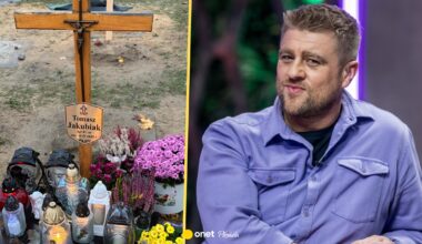 Tomasz Jakubiak zmarł pół roku temu. Tak wygląda jego grób tuż przed 1 listopada