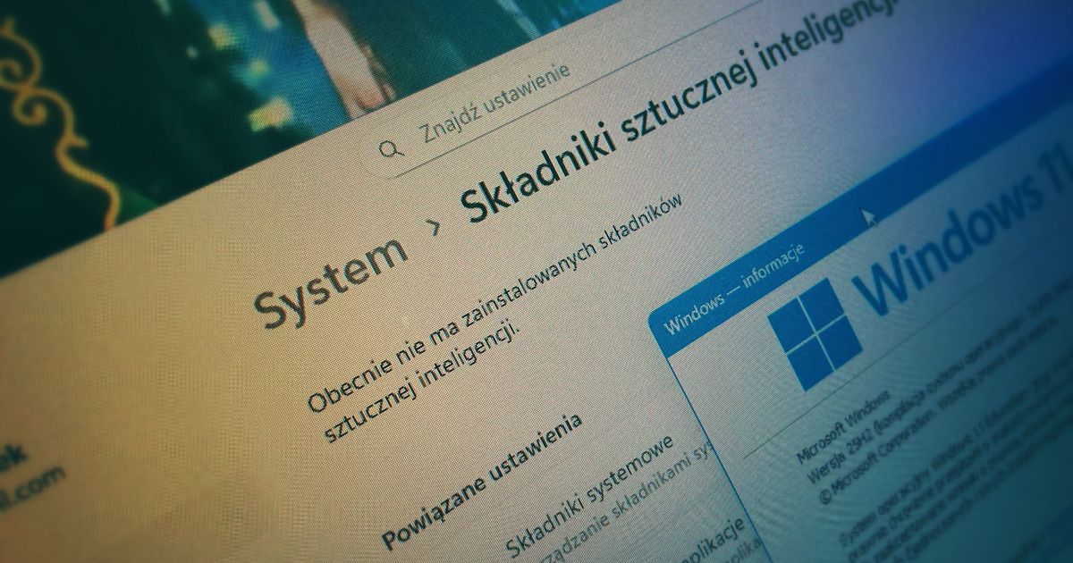 Windows 11 - jak wyłączyć sztuczną inteligencję?