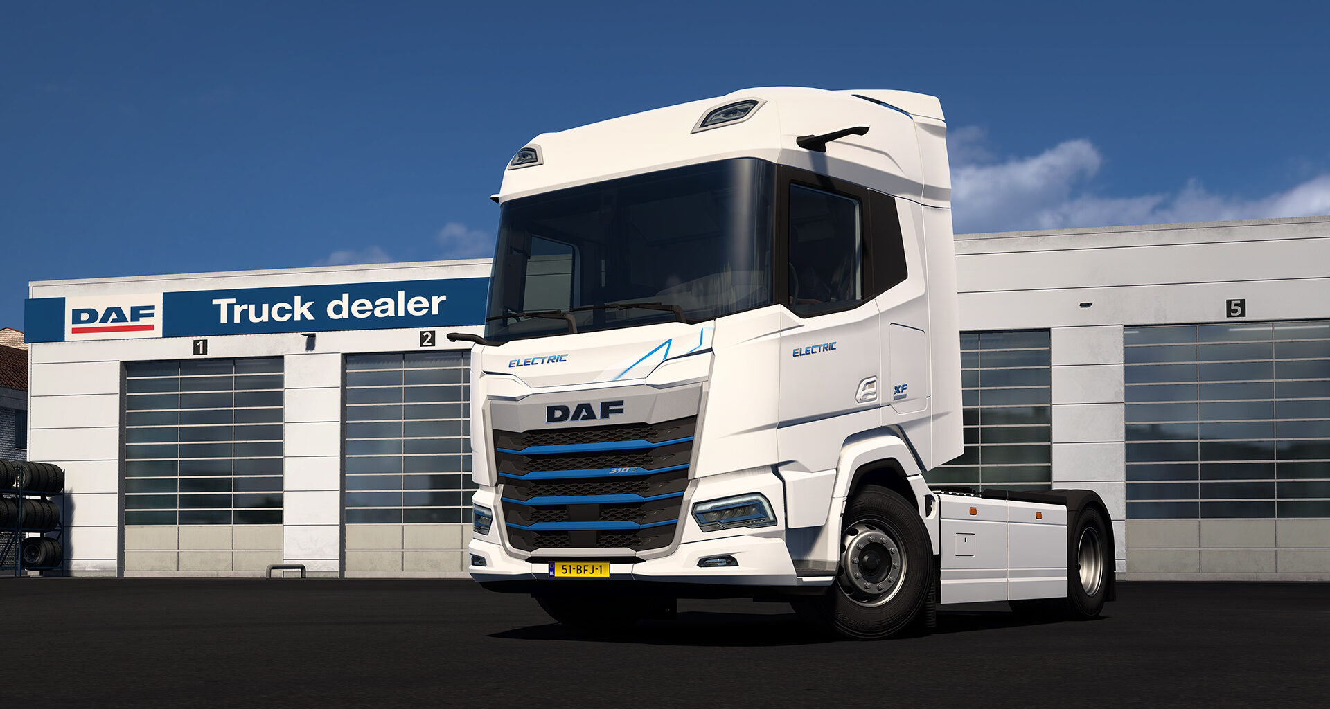 Już trzeci elektryk w Euro Truck Simulator 2 - wirtualne różnice i brak ładowarek