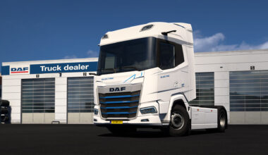 Już trzeci elektryk w Euro Truck Simulator 2 - wirtualne różnice i brak ładowarek