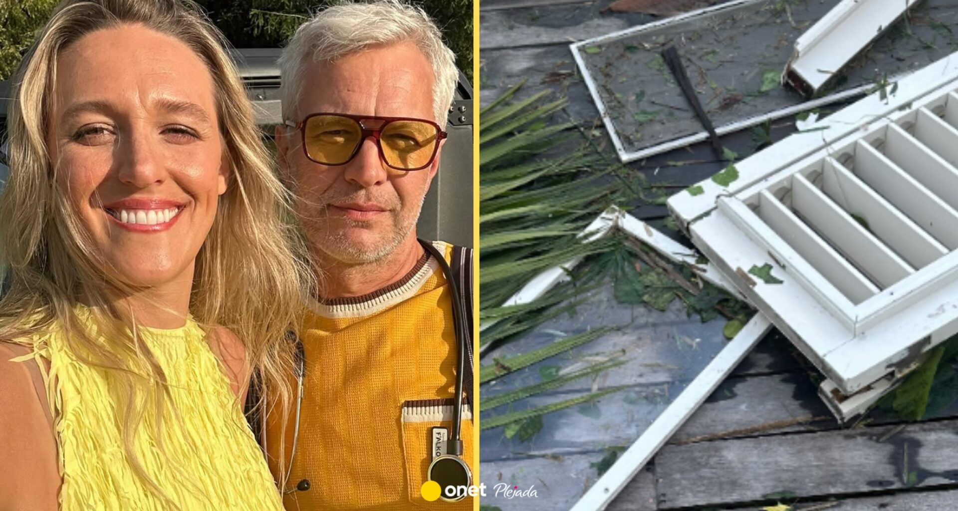 Aleksandra i Michał Żebrowscy pokazali zniszczenia na Jamajce. "Wypadły okna"