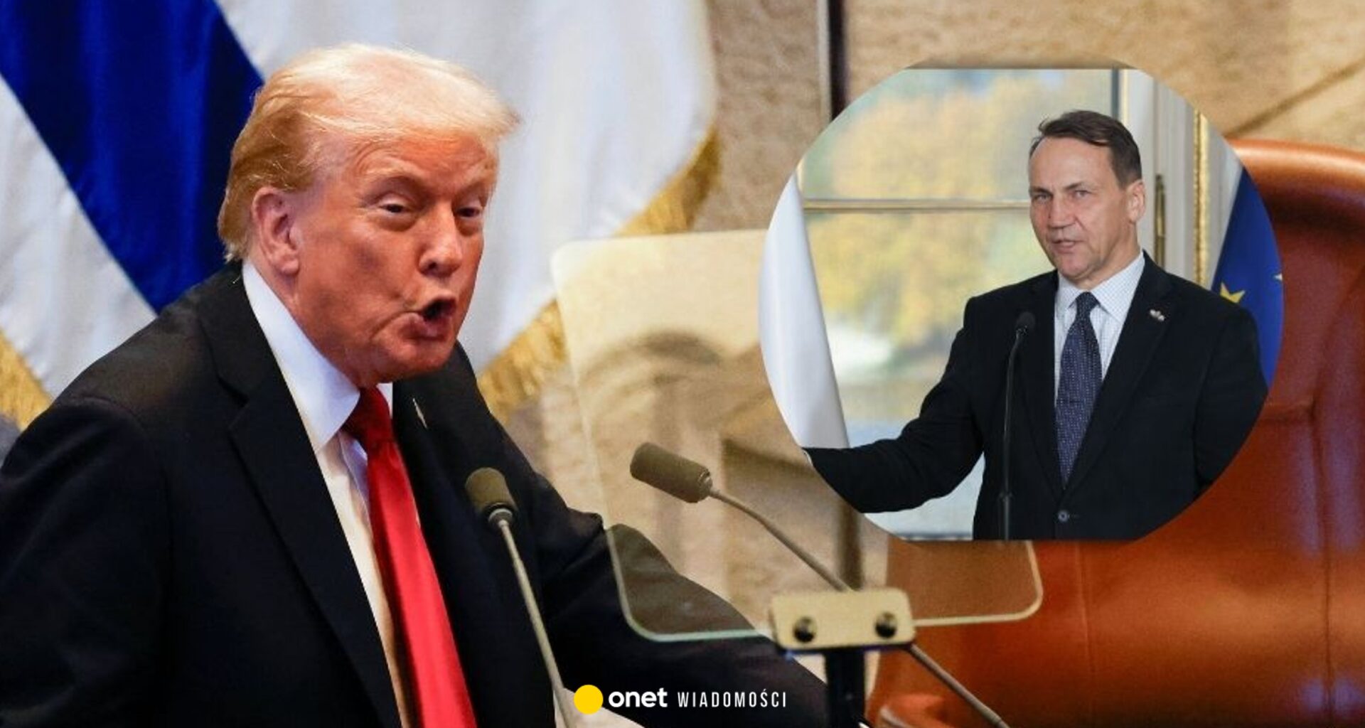 Radosław Sikorski chwali Donalda Trumpa. "Trzeba to przyznać"