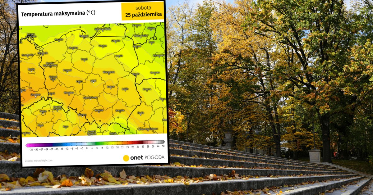 W trzeciej dekadzie października jest jeszcze szansa na powrót cieplejszej pogody