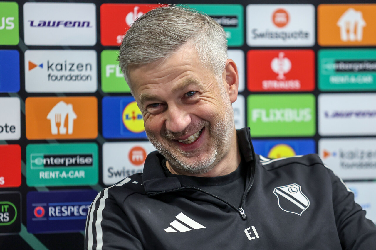Edward Iordanescu jako trener Legii Warszawa
