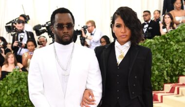Diddy i Cassie Ventura na MET Gali (2017 r.)