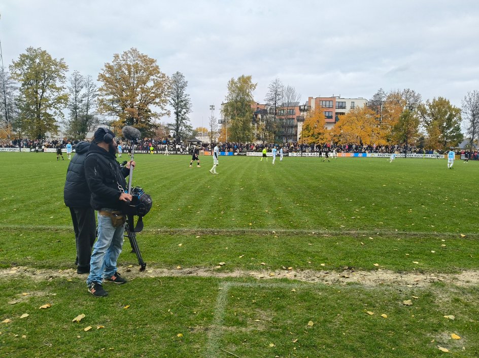 Ekipa filmowa śledziła każdy ruch Krychowiaka