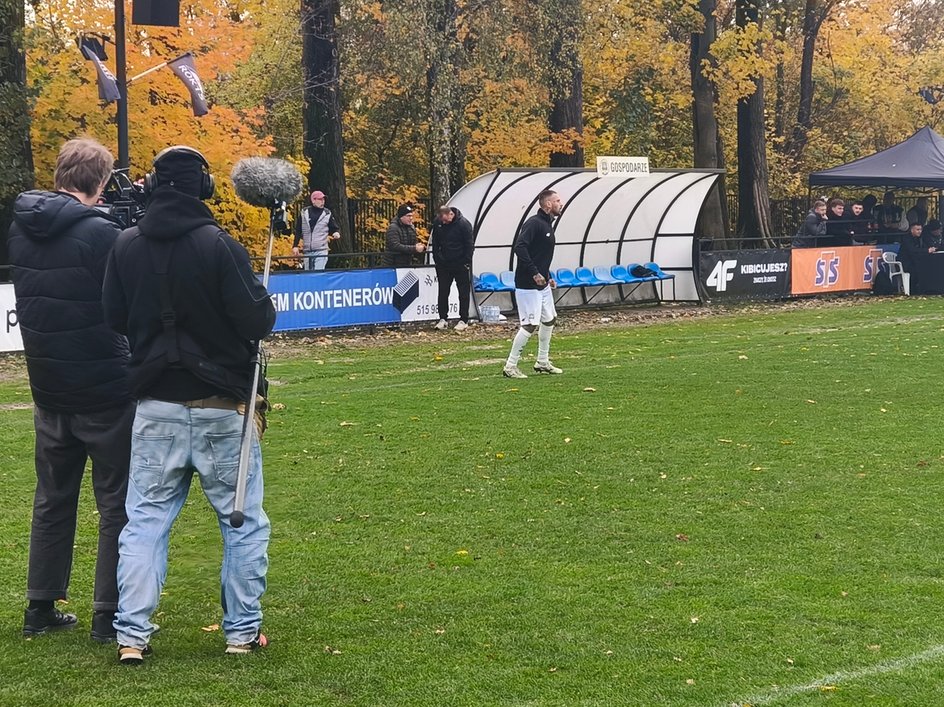 Ekipa tworząca dokument dla Amazon Prime i Kuba Grabowski