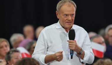Spięcie na spotkaniu z Donaldem Tuskiem. "Wasza sytuacja stała się lepsza, co nie znaczy, że fajna"