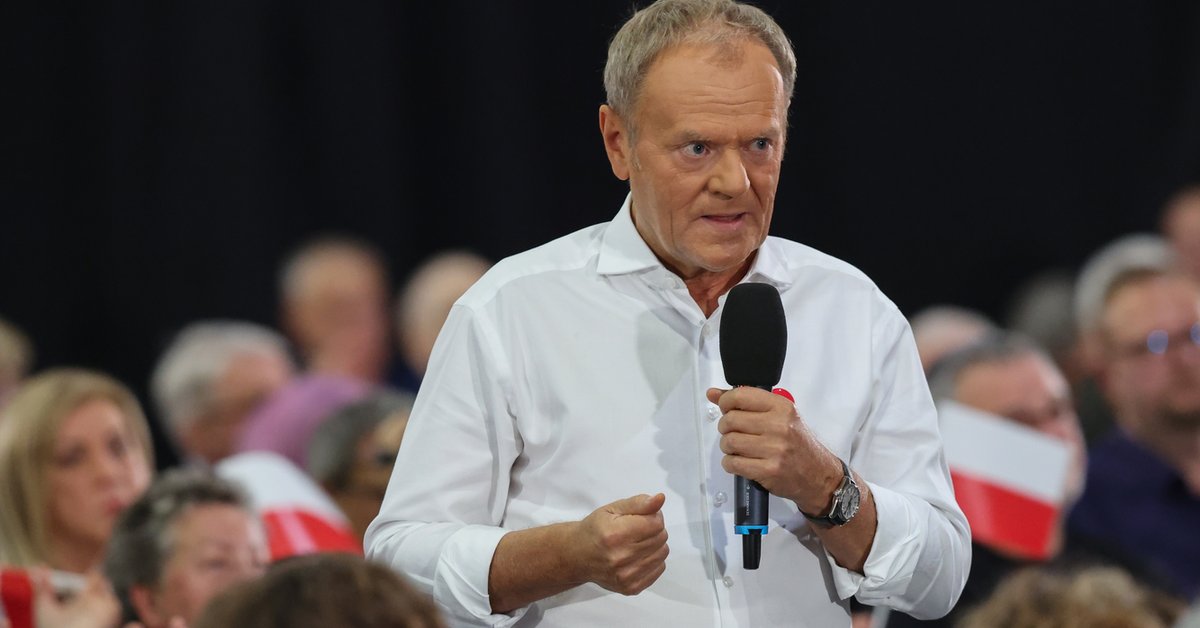 Spięcie na spotkaniu z Donaldem Tuskiem. "Wasza sytuacja stała się lepsza, co nie znaczy, że fajna"
