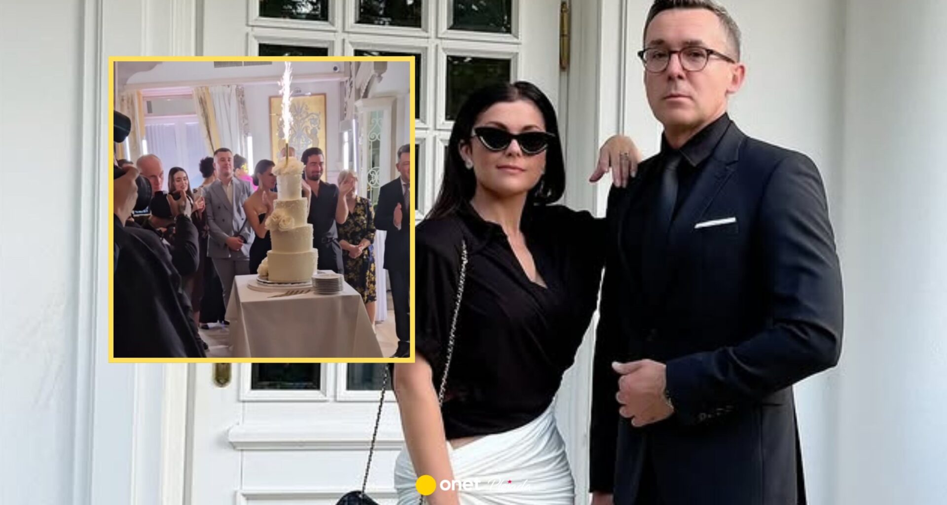 Tak wyglądał tort na weselu Katarzyny Cichopek i Macieja Kurzajewskiego. Zrobił furorę