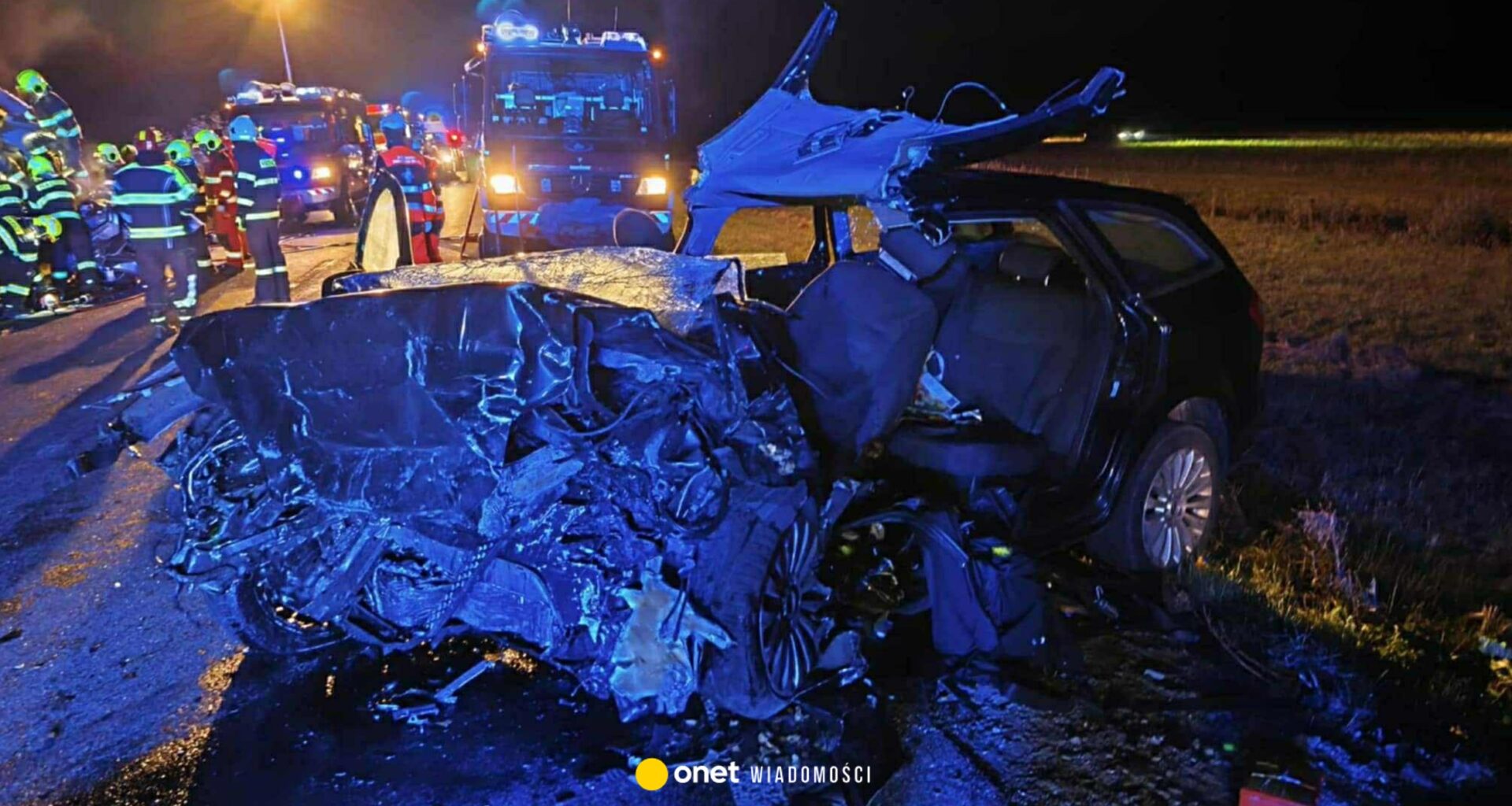 Przerażający wypadek w Bańskiej Bystrzycy. Nie żyje sześć osób