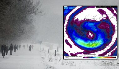 Choć mamy już połowę października, wir polarny pozostaje zaskakująco słaby