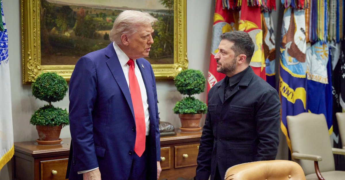 Donald Trump wezwał Wołodymyra Zełenskiego do zaakceptowania warunków Rosji — media