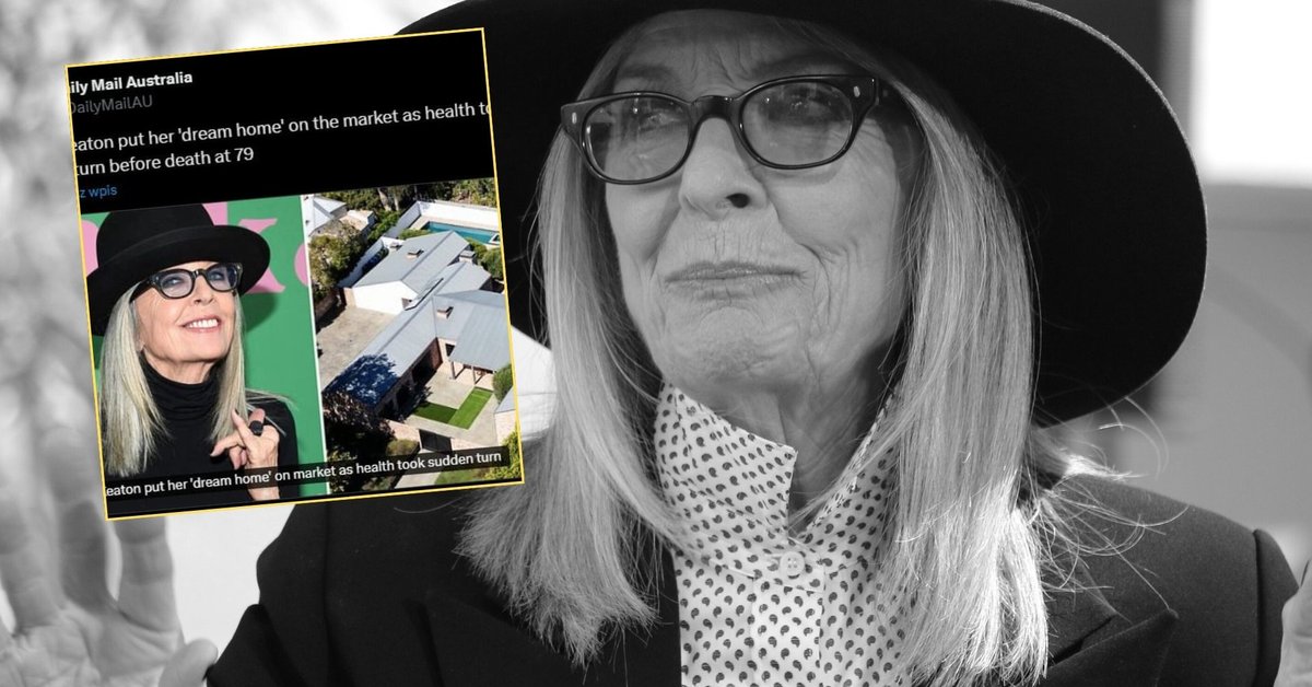 Diane Keaton kilka miesięcy przed śmiercią wystawiła na sprzedaż swój "dom marzeń". "Kocham go"