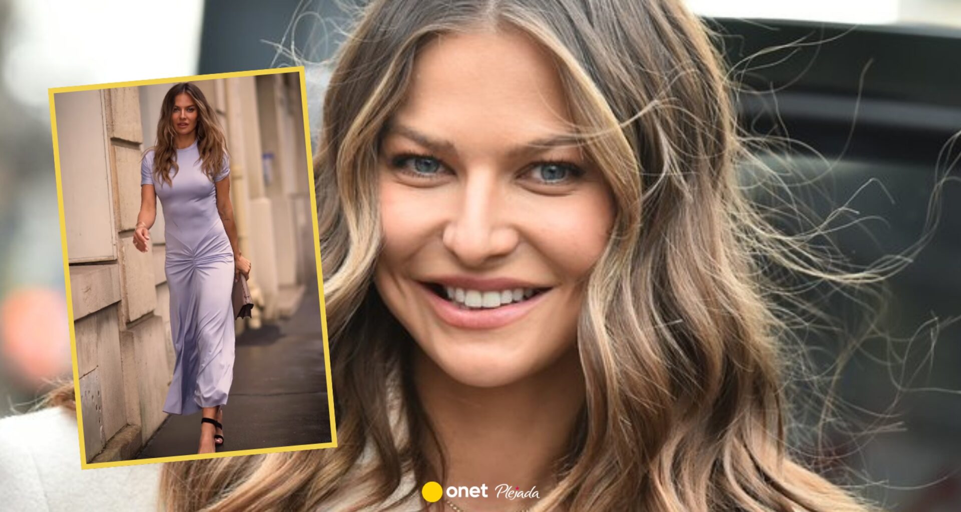 Anna Lewandowska na pokazie Victorii Beckham. Stylizacja wzbudza zachwyt