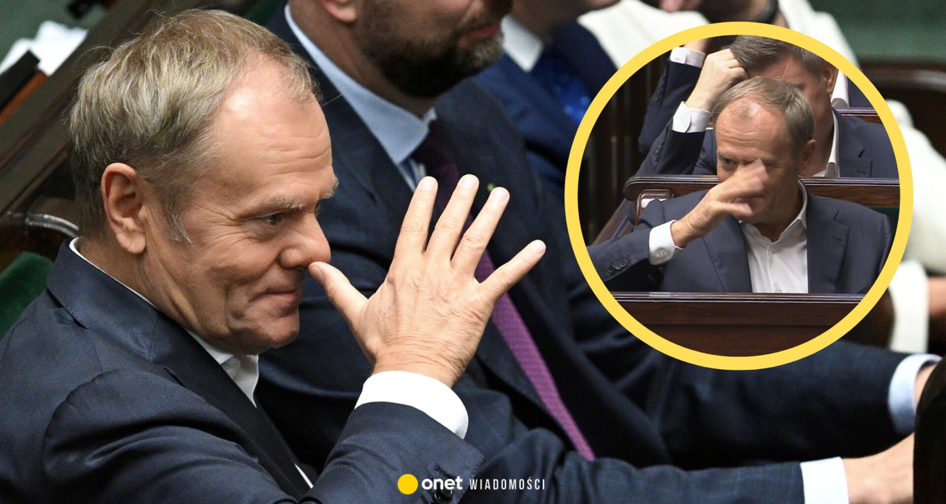 Spięcie w Sejmie. Donald Tusk wykonał zaskakujący gest. Jest nagranie