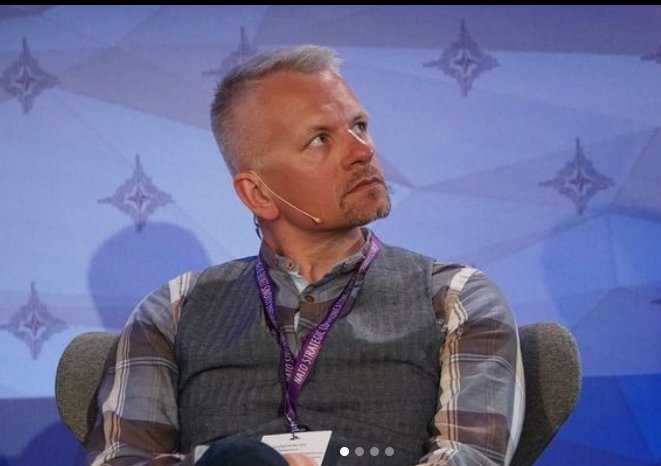 Jeden z organizatorów "Patriotycznej domówki" Radosław Tadajewski 