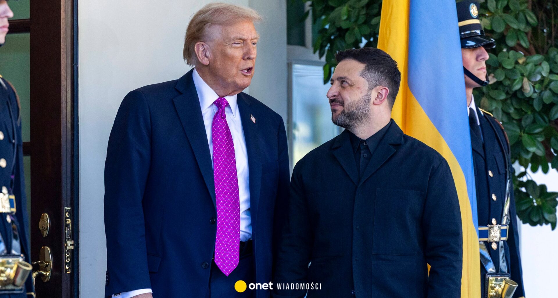 Donald Trump spotkał się z Wołodymyrem Zełenskim. Skarżył się na jedno
