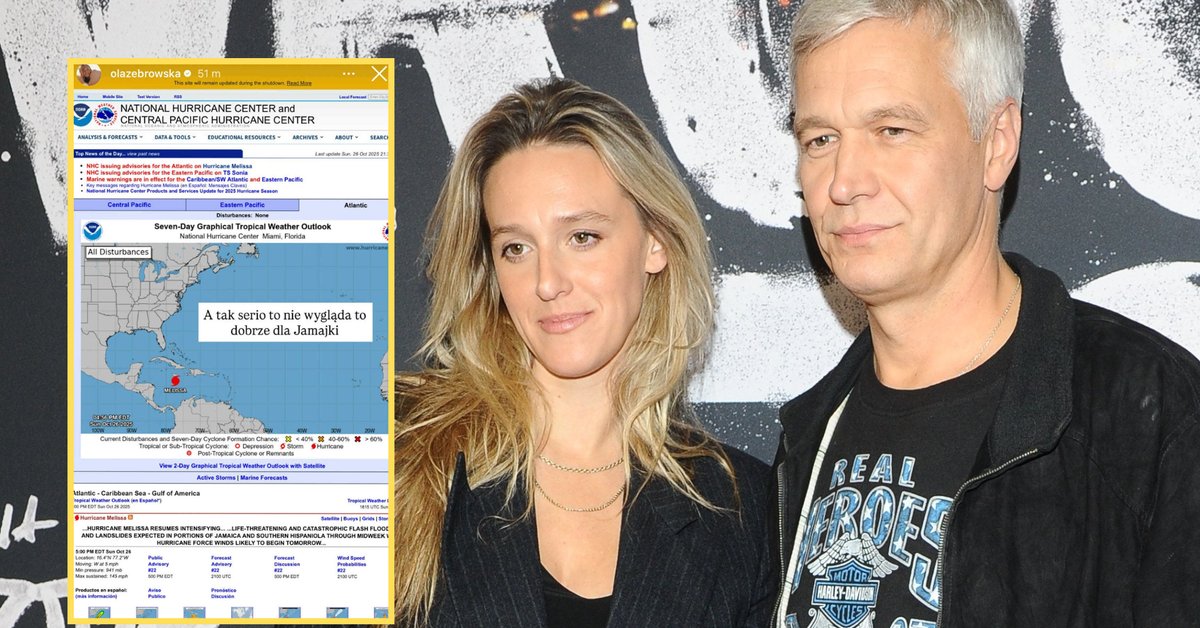 Żebrowscy utknęli na Jamajce. Powodem huragan