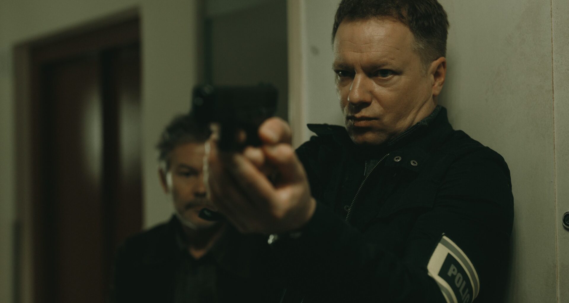 Jacek Braciak, Maciej Stuhr w serialu "Glina"