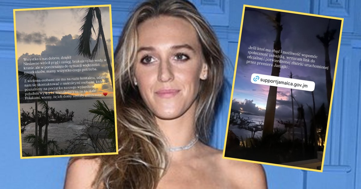 Relacja na Instagramie Aleksandry Żebrowskiej